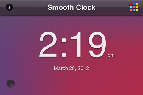 Smooth Clock Lite - náhled