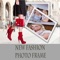 Fashion Photo Frame is a greeting application that is able to take a snap shot and merge it with the greeting photo frame