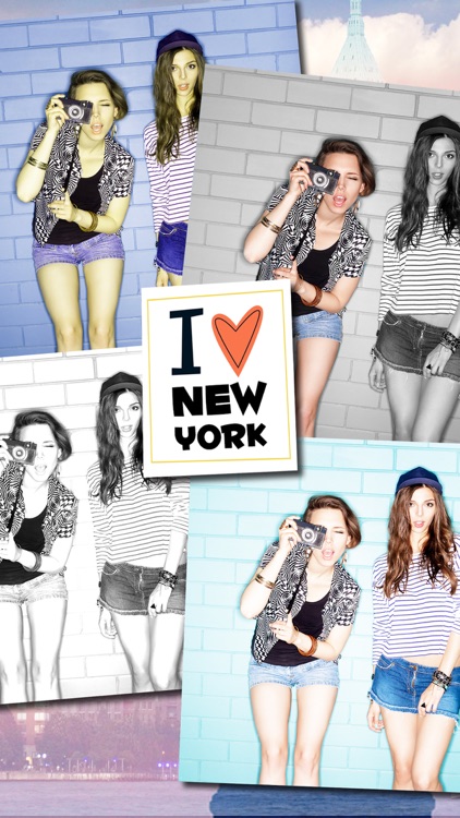 New York photo editor – NYC stickers and effects screenshot-4