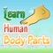 An educational App for kids which helps them rapidly learns about Human Body Parts