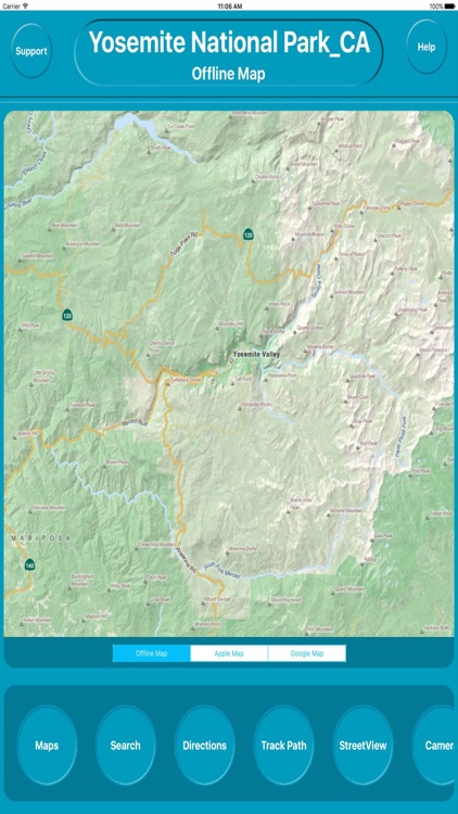 Yosemite National Park USA Offline Maps Navigation