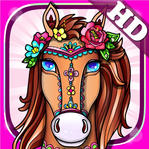 Magic Pony Coloring Book for Adults My Little Art! icon