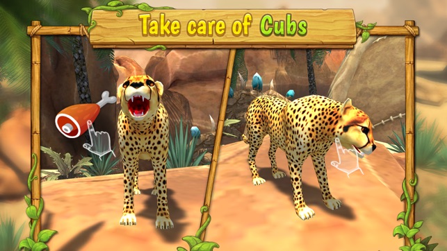 Cheetah Family Sim - Wild Africa Cat Simulator(圖5)-速報App