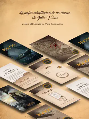 Screenshot 5 Veinte mil Leguas - Julio Verne Libro interactivo iphone