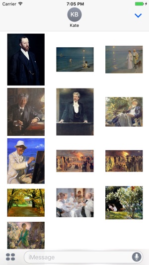 Peder Severin Kroyer Artworks Stickers(圖3)-速報App