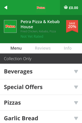 Petra Pizza screenshot 3