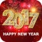 wishing Happy New Year Greeting Cards 2017 with this greetings card