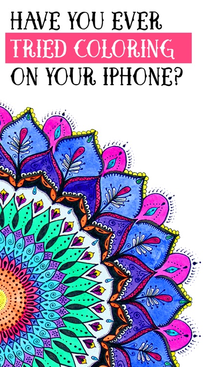 Anti-stress Coloring Book!