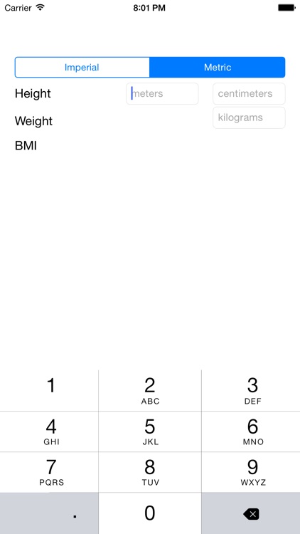 BMI Calculator - Simple Body Mass Index Calculator