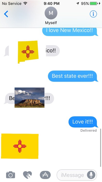 New Mexico Stickers for iMessage