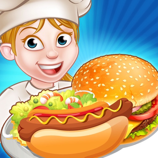 Crazy Street Diner - Chef's Food Cooking Fever Icon