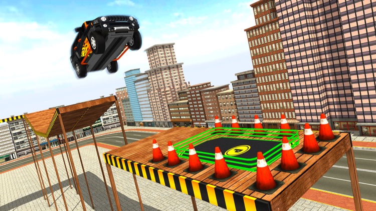 City Climb Prado Car Stunt Parking Simulator 3D screenshot-4