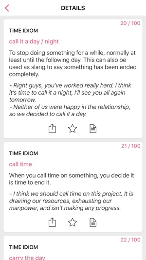 Time Number idioms in English(圖1)-速報App