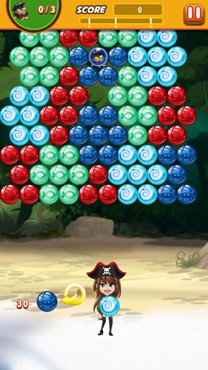 Bubble Shooter Pirate Bubbles