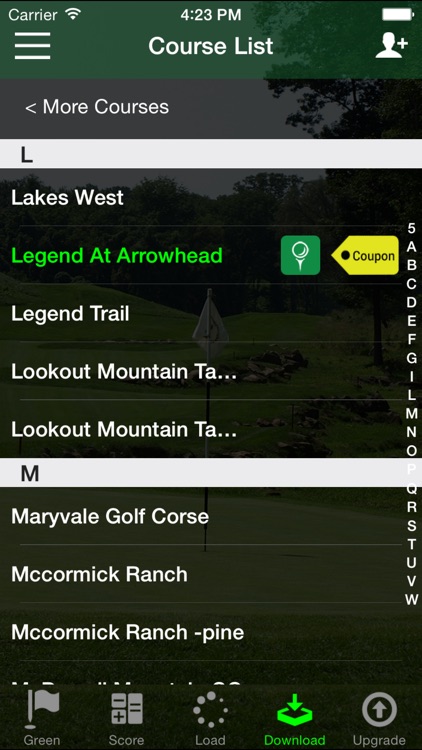 Golf GPS Rangefinder Audio Edition - FreeCaddie screenshot-4