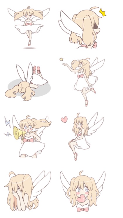 Ex Angel Stickers screenshot-3