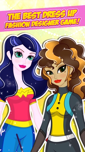 Super Hero Girls Dress Up Games(圖3)-速報App