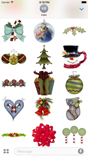 Christmas Stickers #4 for iMessage(圖1)-速報App