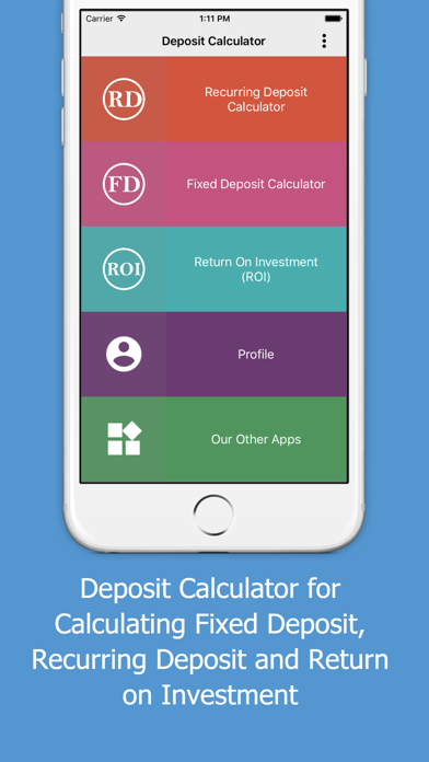 How to cancel & delete FD and RD Calculator from iphone & ipad 1