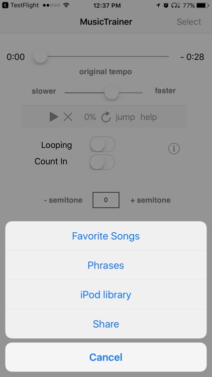 Slow Down Music Trainer