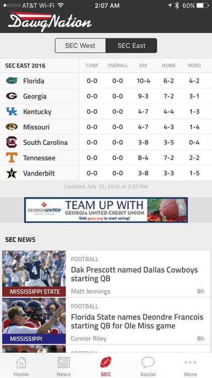 DawgNation Georgia Bulldogs News screenshot-3