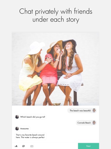 Sidestory - Share stories and chat with friends screenshot 3