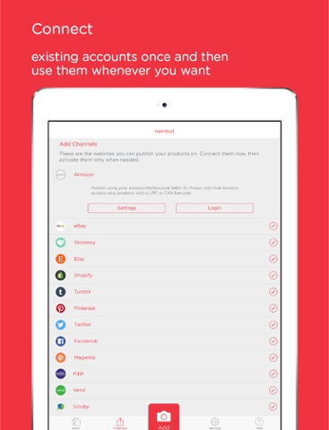 Nembol: Sell Products Online Multichannel screenshot 4