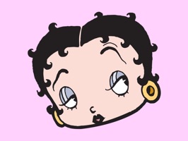 The adorable sexy and stylish Betty Boop is here to spice up your messages
