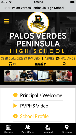 Palos Verdes Peninsula High School