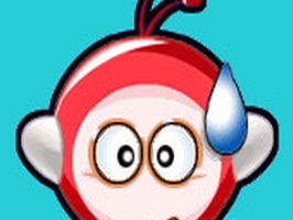 "Red Monkey" is animated stickers with images of red monkey