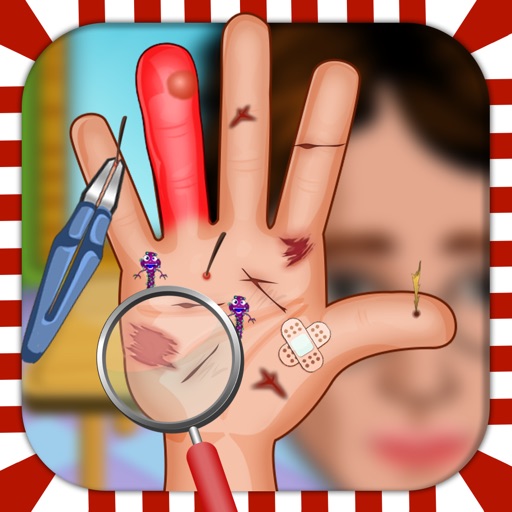 Christmas Celebrity Hand Doctor & Makeover Salon Icon