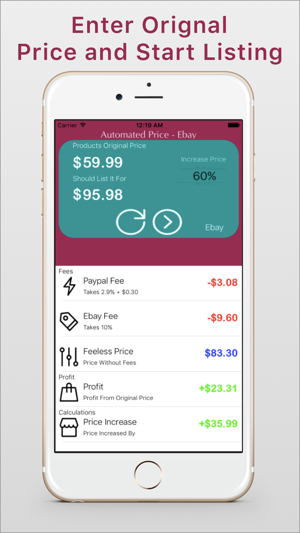 Price Automation & Fees for Ebay(圖2)-速報App