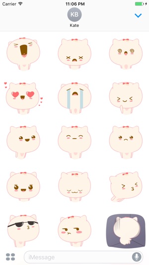 Fletcher The Lovely Cat Stickers(圖2)-速報App