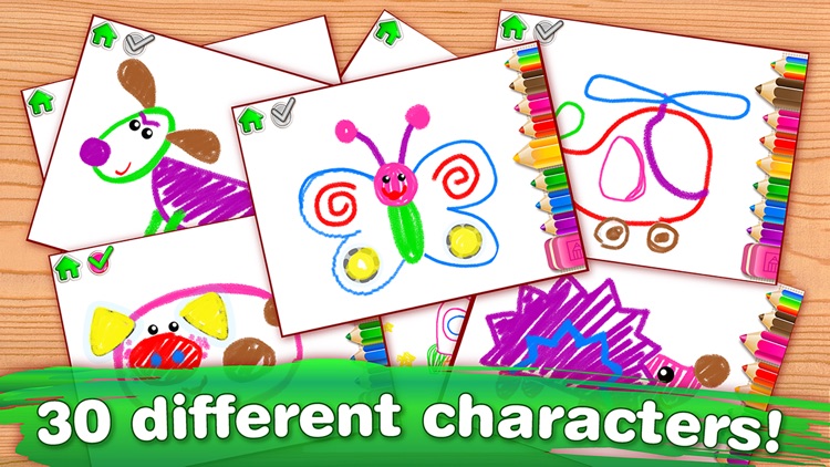 DRAWING for Kids FULL Coloring and Painting Games screenshot-4
