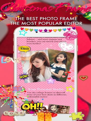 Insta Christmas Photo Frame - Wonder Photo Lifestyle