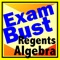 Choose from: Regents Integrated Algebra Exam JUMBLE, Regents Integrated Algebra Exam REVIEW, and Regents Integrated Algebra Exam QUIZ