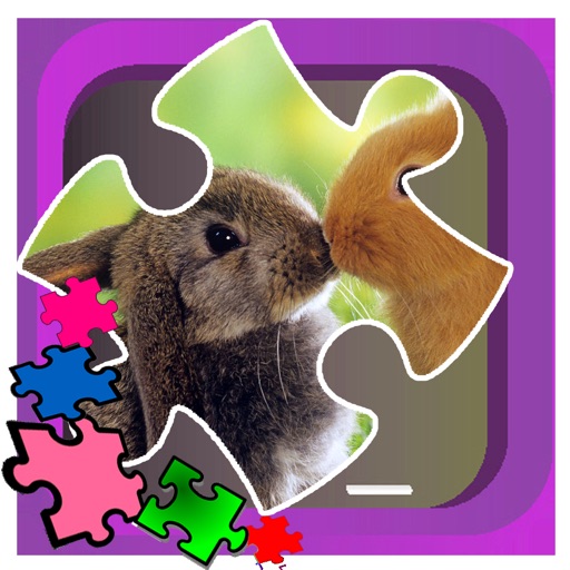 Animals Fun Jigsaw Kids Games Icon