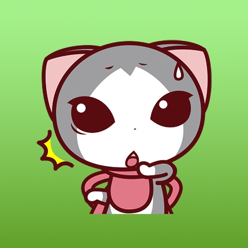 Nubiyo The Alien Cat Stickers icon