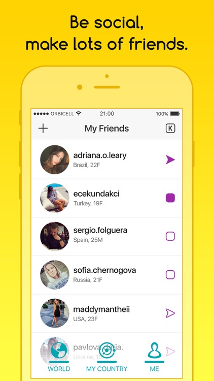 OrbiChat - Meet New People, Chat, Socialize screenshot-4