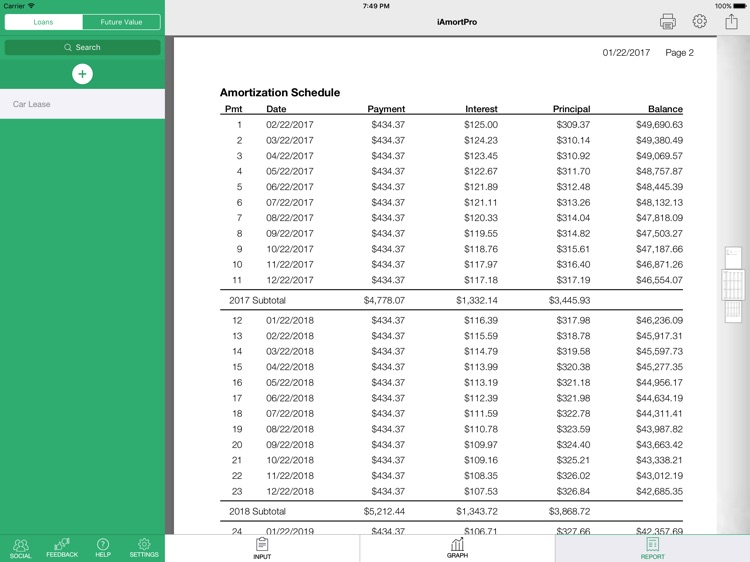 iAmortPro screenshot-3