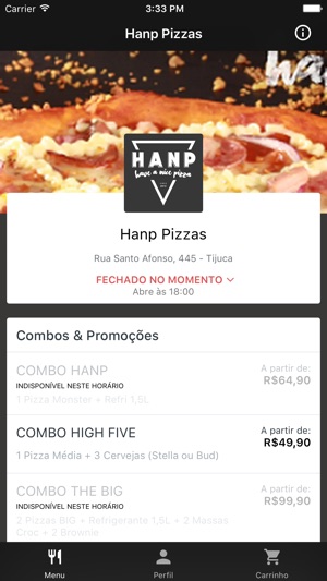 Hanp Pizzas Delivery