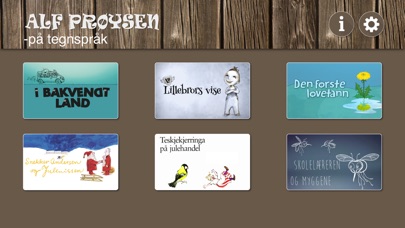 Alf Prøysen på tegnspråk iPhone Alf Prøysen på tegnspråk iPhone