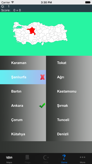 How to cancel & delete Turkey State Maps Info and Quiz from iphone & ipad 2