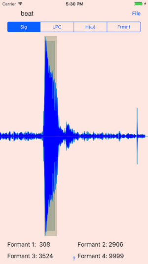 Formant Analyzer(圖3)-速報App