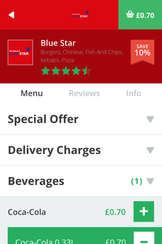 Blue Star - náhled