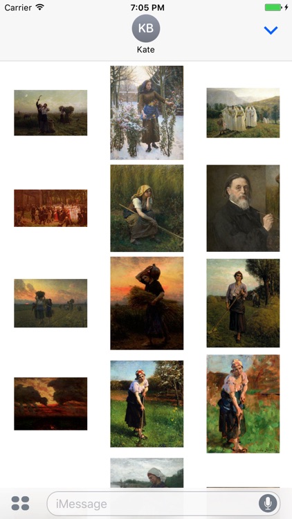 Jules Breton Artworks Stickers screenshot-3