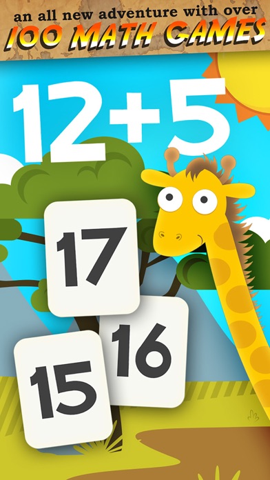 Animal Math First Grade Games 1.8 IOS -