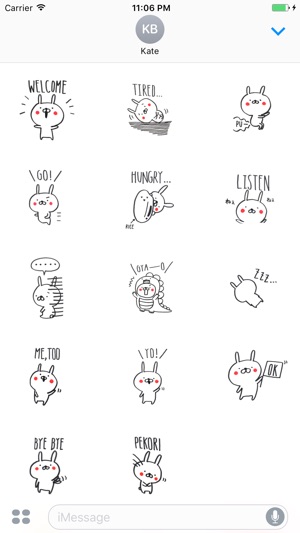 Clifford The Bunny Boy English Stickers(圖3)-速報App