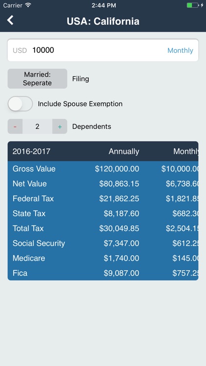 My Tax Calc