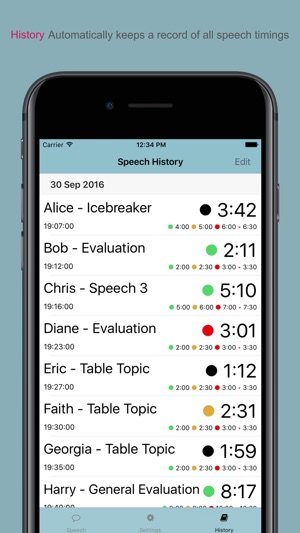 Speaker Alert - Timing for Toastmasters(圖3)-速報App